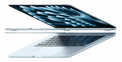 Macbook Air 15 inch Sky Blue