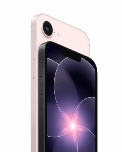 iPhone_17e_Soft_Pink_iPhone_17e_Black_Hero_Vertical_Screen__USEN