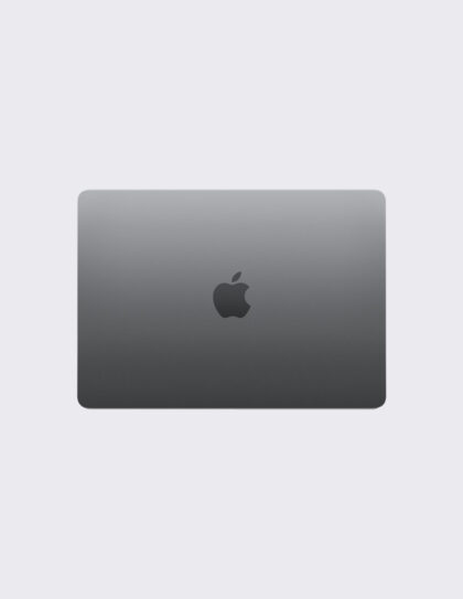 apple macbook air m2 top view closed lid