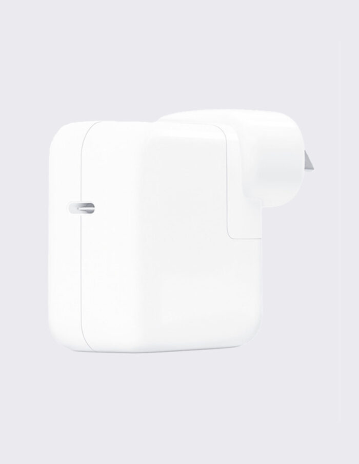 Apple 30W USB-C Power Adapter rear view