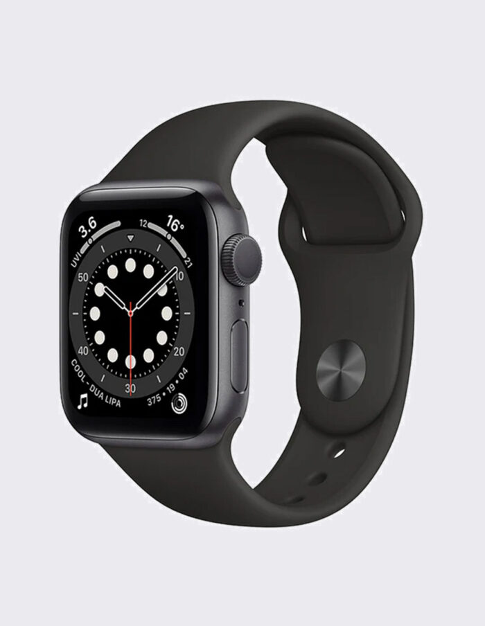 Watch Series 6 40MM Space Gray with black sports band