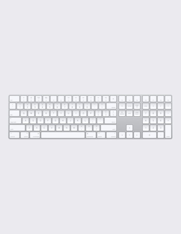 Apple Magic Keyboard with Touch ID and Numeric Keypad silver