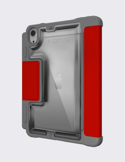 STM Dux Plus Duo Case in red with ipad