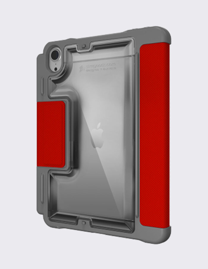 STM Dux Plus Duo Case in red with ipad mini