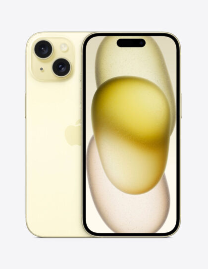 iPhone 15 yellow